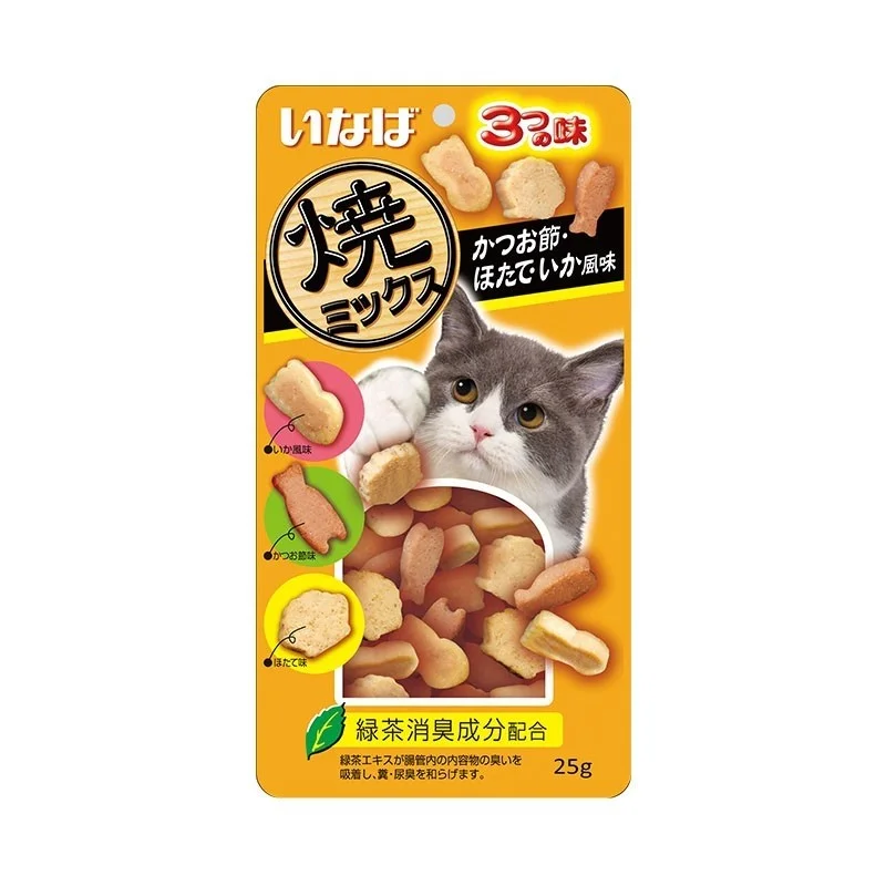 . **Brand-Related** Ciao Soft Bit Mix Tuna & Chicken Fillet With Dried Bonito, Scallop & Squid Cat Treats . **Brand-Related** Ciao Soft Bit Mix Tuna & Chicken Fillet With Dried Bonito, Scallop & Squid Cat Treats