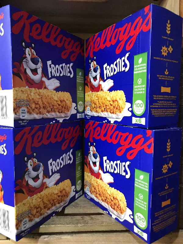 - Natural latex pet mattress24x Kellogg's Frosties Cereal Bars (4x6x25g Bar)