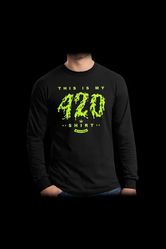 - Teething and chewing toys for puppiesStonerDays Green This Is My 420 Shirt Long Sleeve T-Shirt - Teething and chewing toys for puppiesStonerDays Green This Is My 420 Shirt Long Sleeve T-Shirt