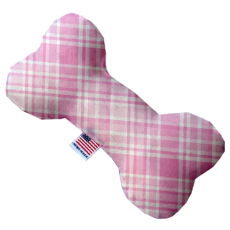 - Cat teasers selectionPlush Bone Dog Toy Cupid Pink Plaid