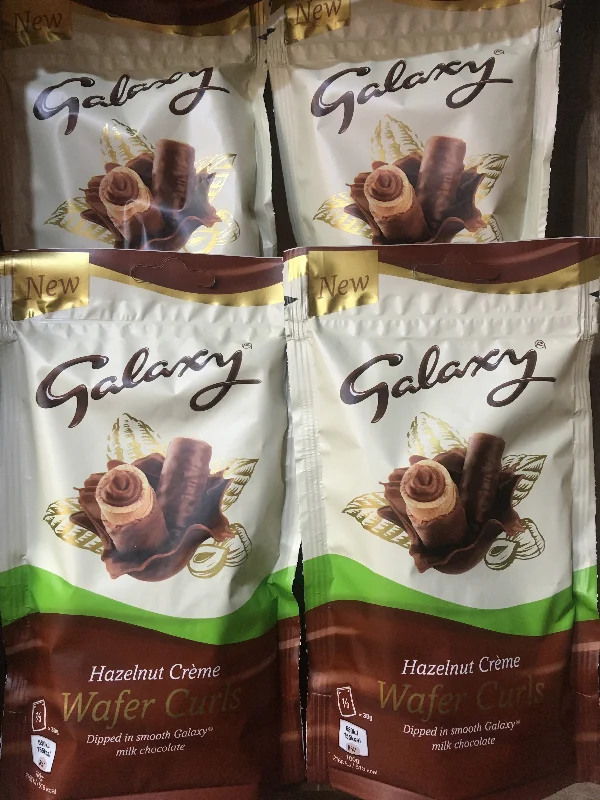 - Pet monitor with camera4x Galaxy Hazelnut Creme Wafer Curls (4x90g)