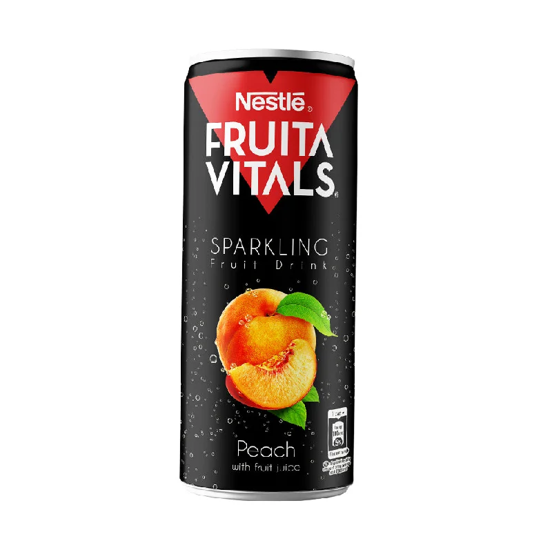 - Dog anti-slip matNESTLE FRUITA VITALS SPARKLING FRUIT DRINK PEACH CAN 250ML