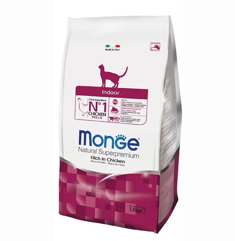  . **Special Needs**  Monge Superpremium Natural Dry Cat Food - Indoor (1.5kg)