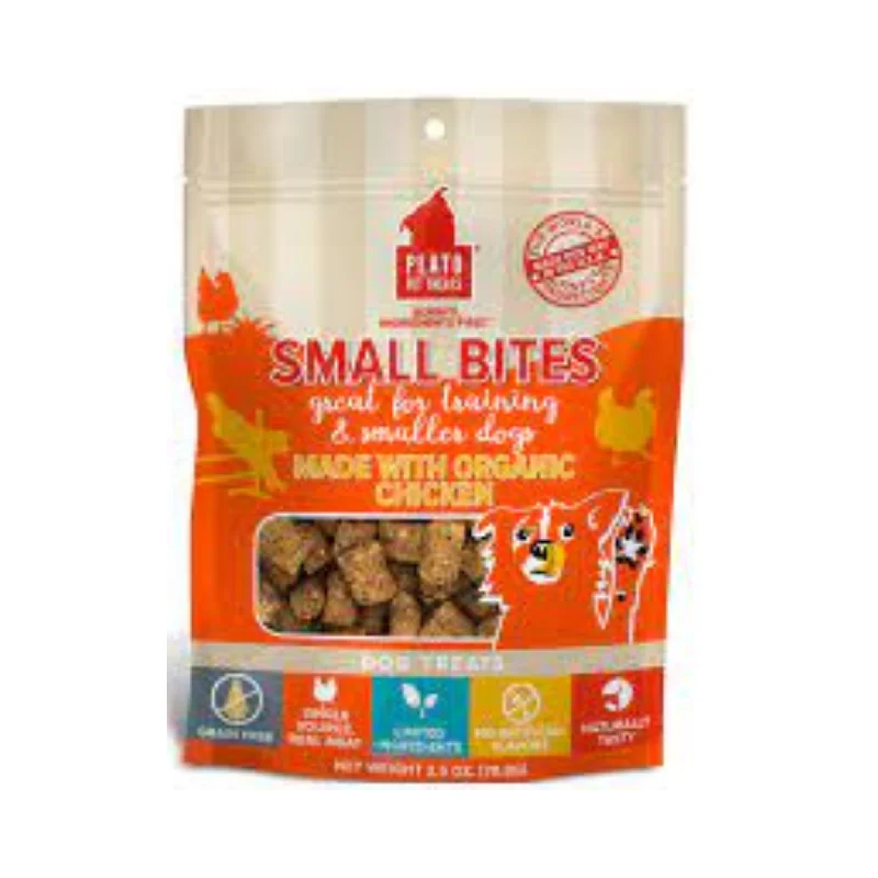 - Dog food improves immunityPlato Small Bites- Chicken