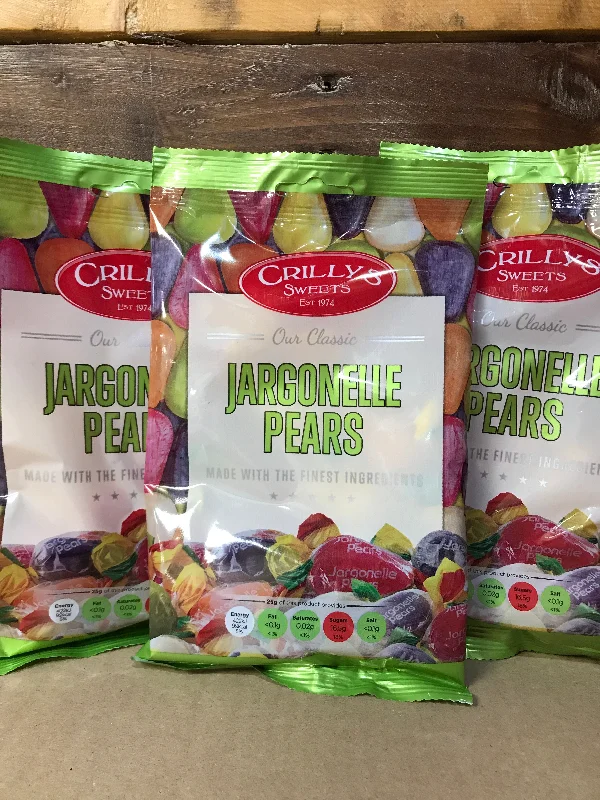 - Pet tear stain cleaning wipes3x Crillys Sweets Jargonelle Pears (3x120g)