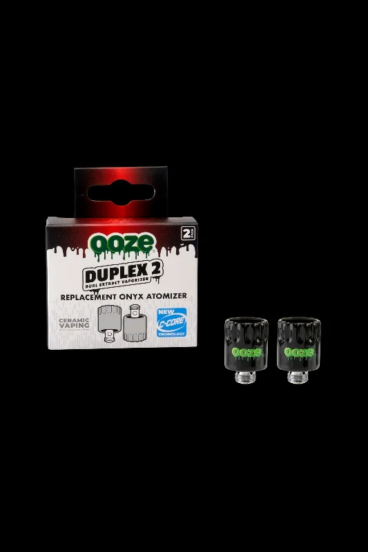 - Dog heart rate monitoring collarOoze Duplex 2 Replacement Onyx Atomizer 2-Pack