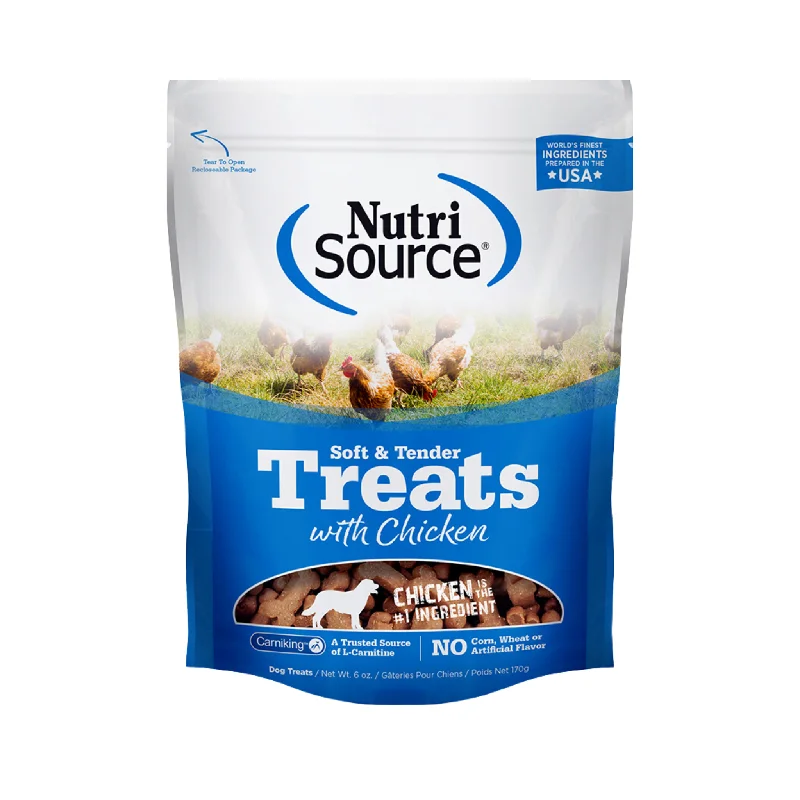 - ProNevus dog food palatabilityNutrisource Chicken Soft & Tender Dog Treats