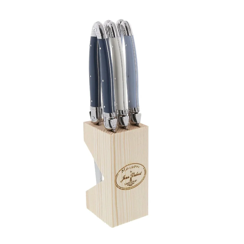  -Explosion-proof leash FOR LARGE dogsLaguiole Jean Dubost Maison Atelier Steak Knife Set of 6