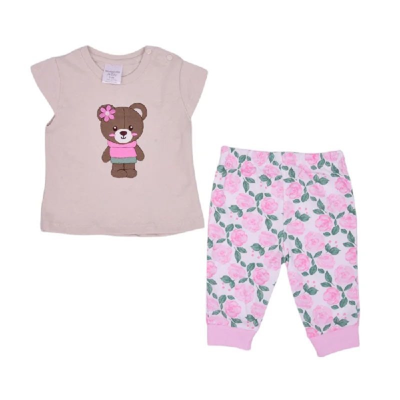 -Anti-slip claw protection raincoat FOR dogsGIRLS S/S 2PC PAJAMA SUIT MZW-25 3-6M 247-060 THAI -Anti-slip claw protection raincoat FOR dogsGIRLS S/S 2PC PAJAMA SUIT MZW-25 3-6M 247-060 THAI