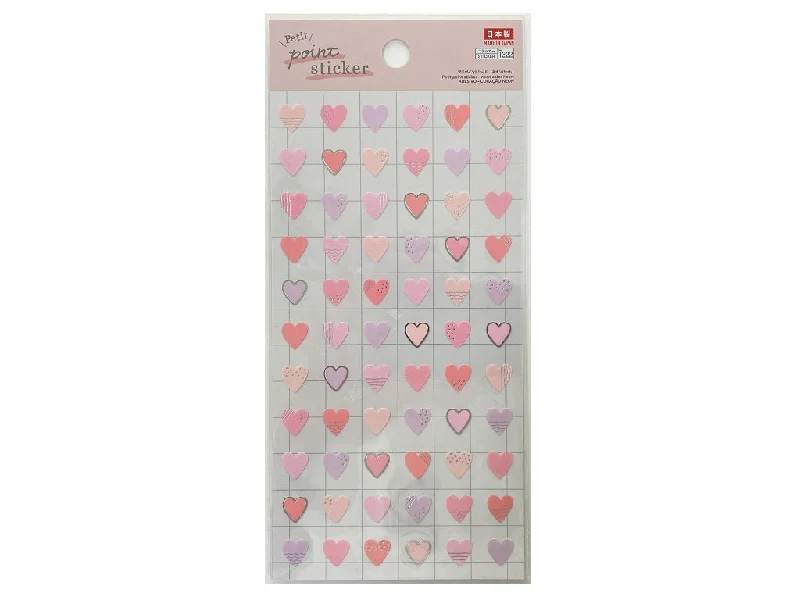 - Pregnant cat delivery room warming boxPetit Point Sticker - Neon Color Heart