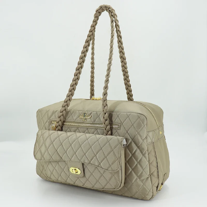 Pet easy-to-wear and take-off design clothesPorsha Dog Carrier: Tan
