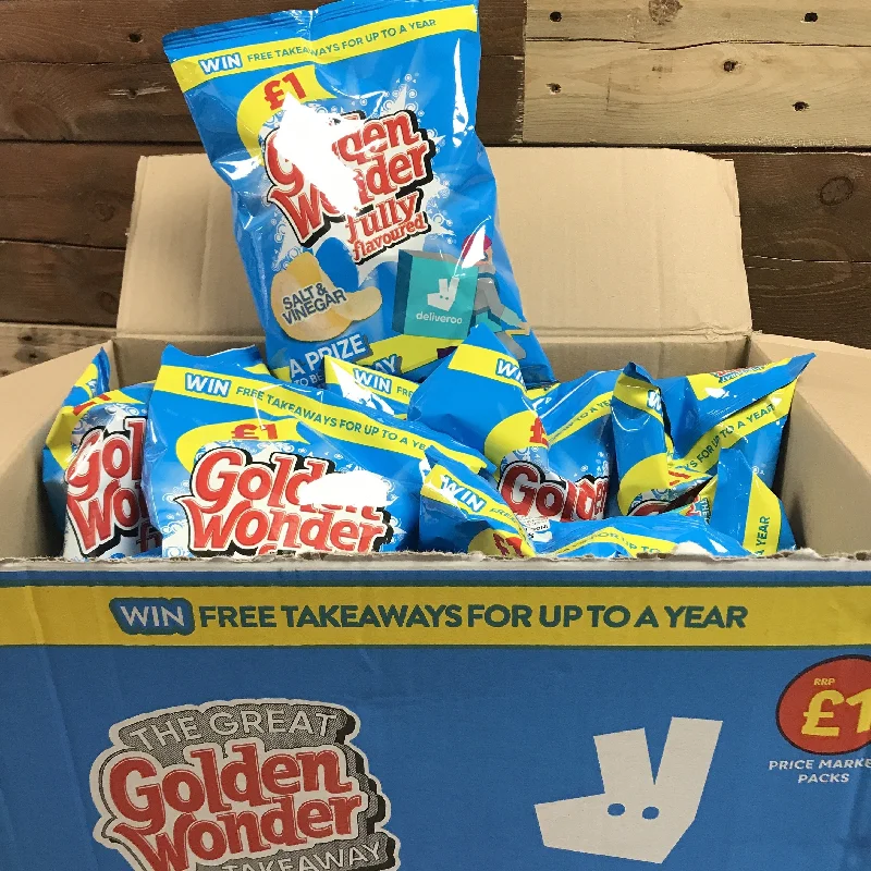 - Parrot climbing and standing wooden frame15x Golden Wonder Salt & Vinegar Crisps (15x75g) - Parrot climbing and standing wooden frame15x Golden Wonder Salt & Vinegar Crisps (15x75g)