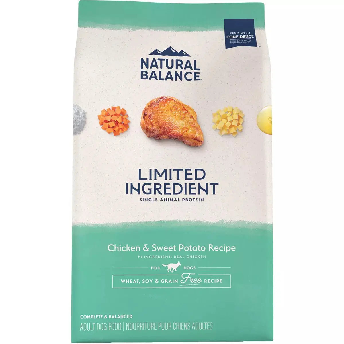 -Splash-proof food bowl AND Anti-choking slow food bowlNatural Balance Pet Foods L.I.D. Adult Dry Dog Food Chicken & Sweet Potato -Splash-proof food bowl AND Anti-choking slow food bowlNatural Balance Pet Foods L.I.D. Adult Dry Dog Food Chicken & Sweet Potato