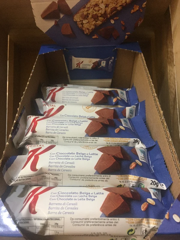 -Splash-proof food bowl AND Anti-choking slow food bowl15x Kellogg's Special K Belgian Milk Chocolate Cereal Bars (15x20g) -Splash-proof food bowl AND Anti-choking slow food bowl15x Kellogg's Special K Belgian Milk Chocolate Cereal Bars (15x20g)