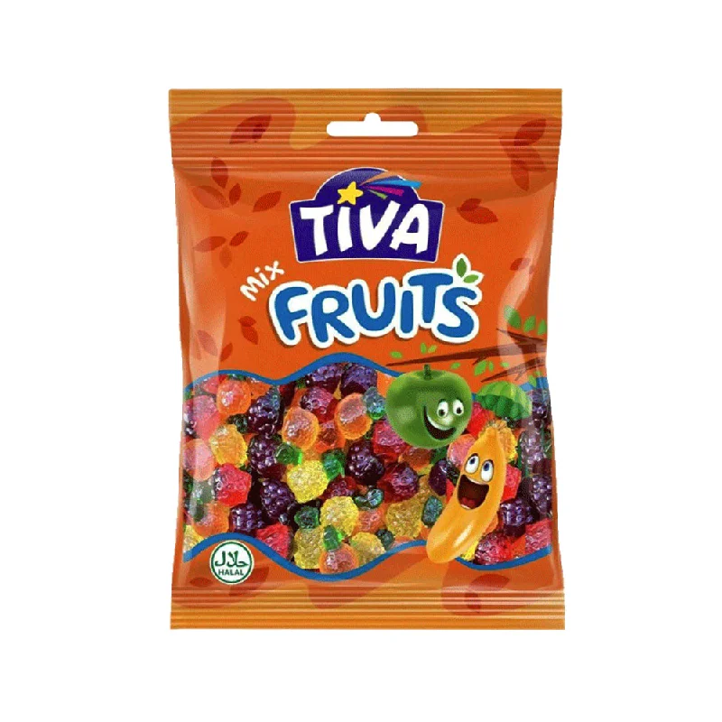 - Teething and chewing toys for puppiesTIVA MIX FRUIT JELLY 80 GM