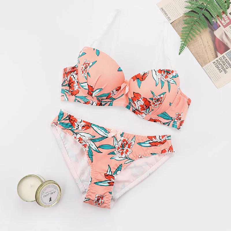 - Rabbit grass rack to prevent waste food boxBELLEZA PRINTED PADDED BRA SET A2138