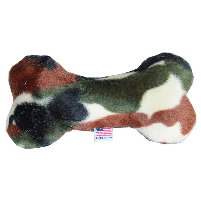 - Wooden pet toy recommendationsPlush Bone Dog Toy Camo