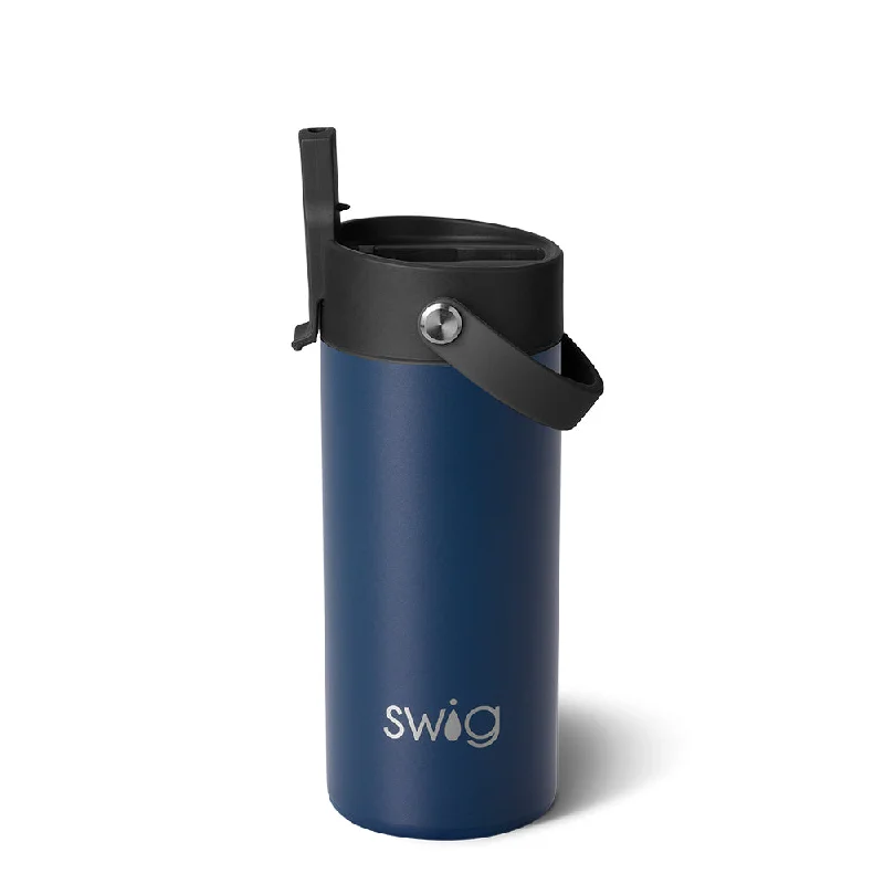- Custom pet birthday cakeNavy Flip + Sip Slim Tumbler 12oz