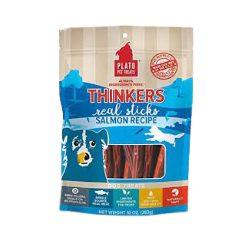 - Food for sterilized dogsPlato Thinker Sticks- Salmon