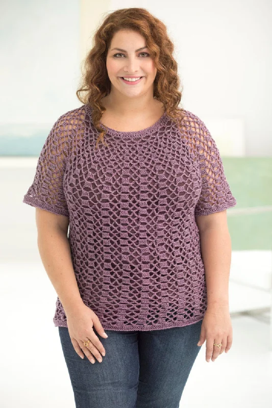 - Pet tear stain cleaning wipesCurvy Girl® Openwork Top Down Pullover (Crochet)