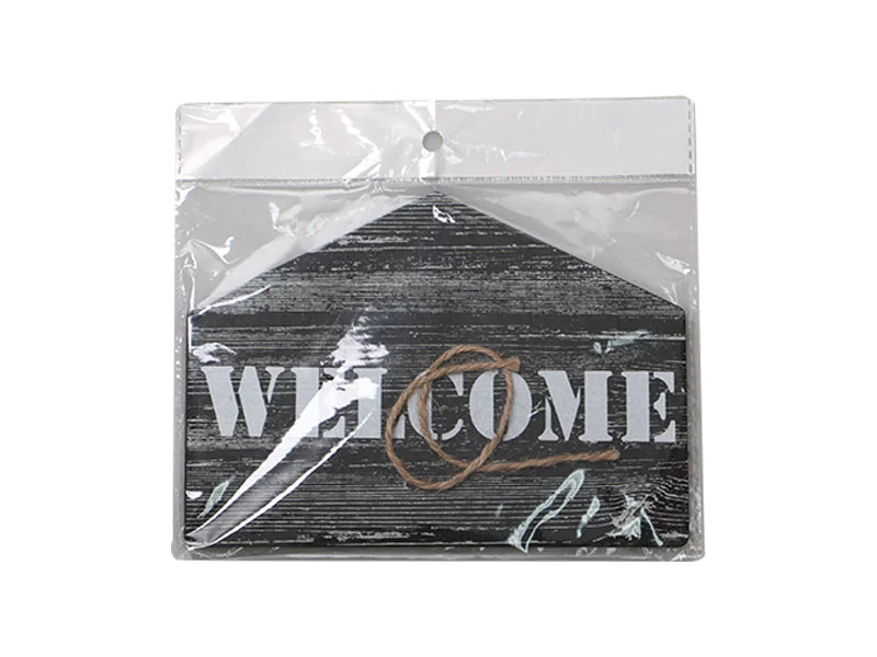  -Anti-scratch scratching board AND cat bed in oneWooden Welcome Plate -House-