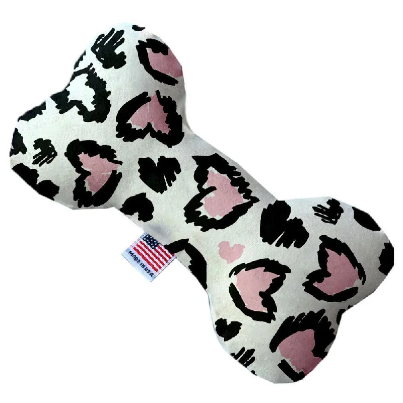 - Dog toy recommendationsPlush Bone Dog Toy Pink Leopard Hearts