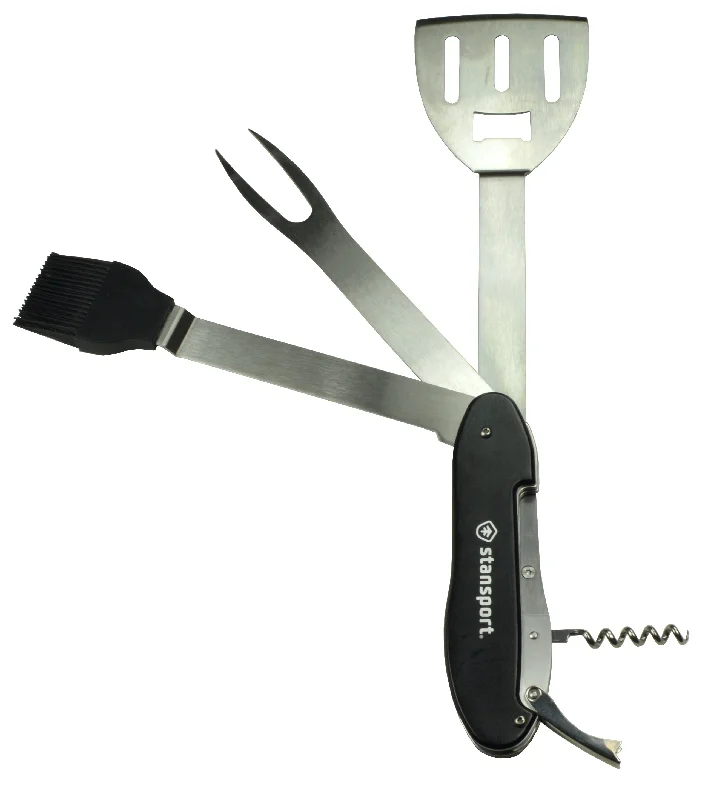 - Pet stroller can be taken on the planeStansport 5-In-1 Bbq Multi-Tool