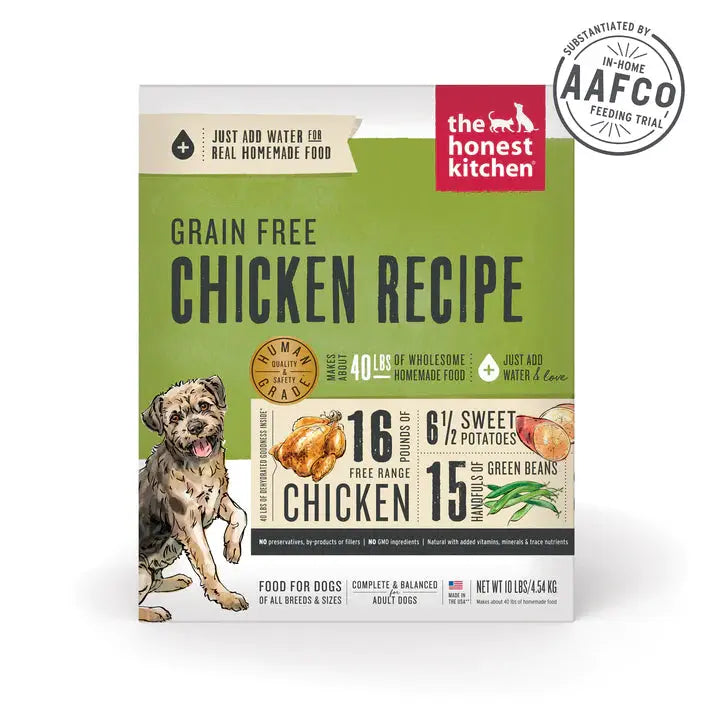 - Car dog seat beltThe Honest Kitchen Dehydrated Grain Free Chicken Recipe Dog Food