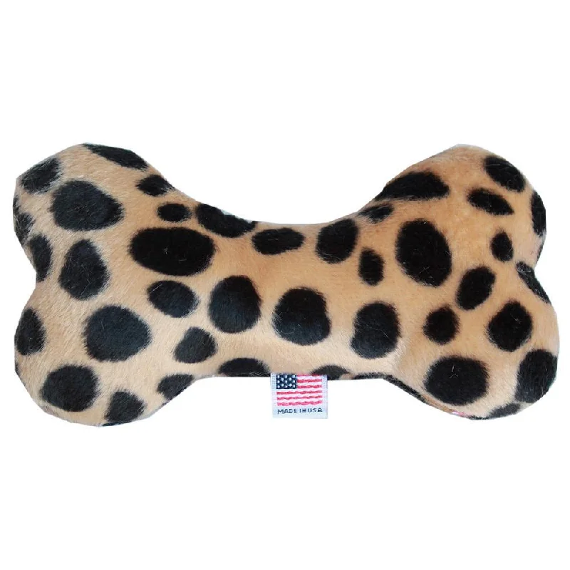 - Recommended affordable pet toysPlush Bone Dog Toy Brown Leopard