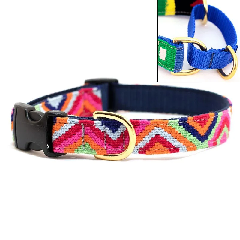  . **Pet toys are bite-resistant and wear-resistant**Retro Martingale Dog Collar