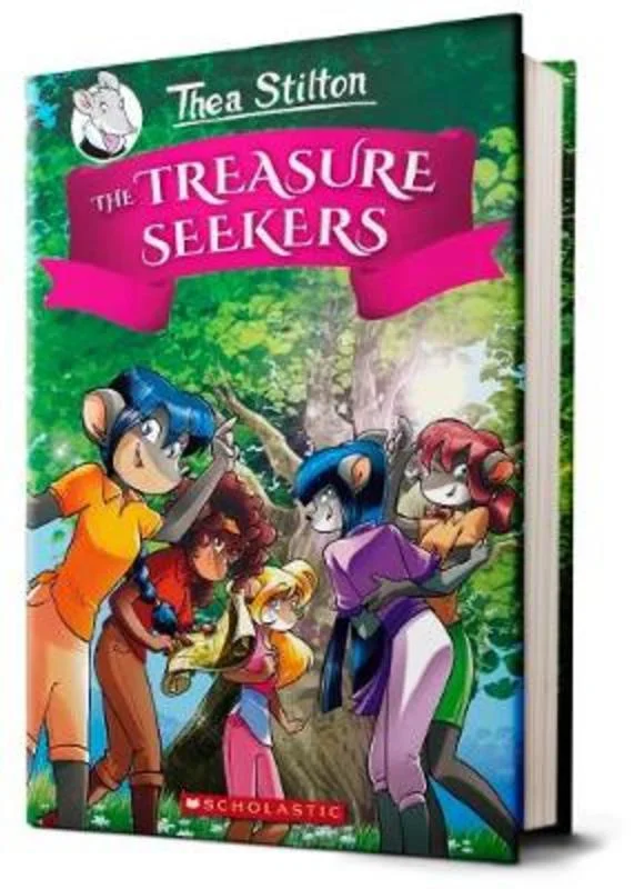  -Anti-scratch scratching board AND cat bed in oneThe Treasure Seekers (Thea Stilton Special Edition #1)