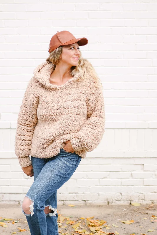 - Car dog seat beltCrochet Kit - The Sherpa Hoodie