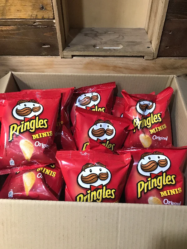 - Air box TSA certified check-in12x Pringles Original Minis (12x30g Bag)