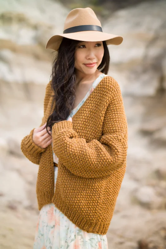 - Natural latex pet mattressKnit Kit - Woodbury Cardigan