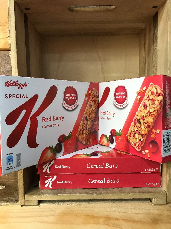 - Organic cotton dog bibs20x Kellogg's Special K Red Berry Cereal Bars 21.5g (4x 5 Bars) - Organic cotton dog bibs20x Kellogg's Special K Red Berry Cereal Bars 21.5g (4x 5 Bars)