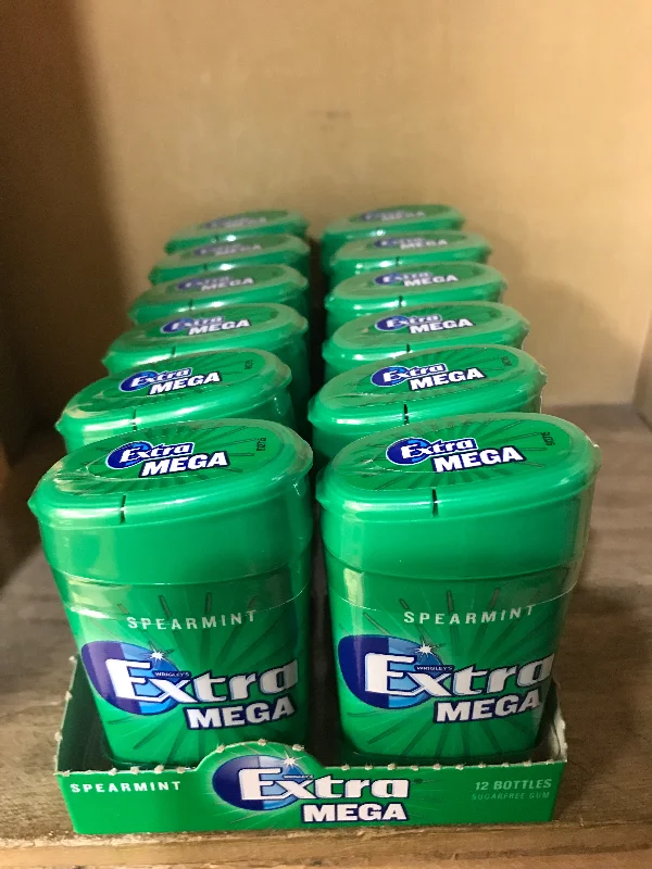  -Splash-proof food bowl AND Anti-choking slow food bowl12x Wrigley's Extra Mega Spearmint (12x22g Tubs)