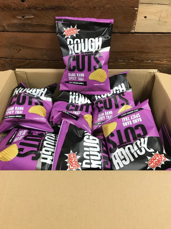 - Dog anti-slip mat12x Golden Wonder Rough Cuts Bang Bang Spicy Thai Flavour Ridged Crisps (12x47.5g) - Dog anti-slip mat12x Golden Wonder Rough Cuts Bang Bang Spicy Thai Flavour Ridged Crisps (12x47.5g)