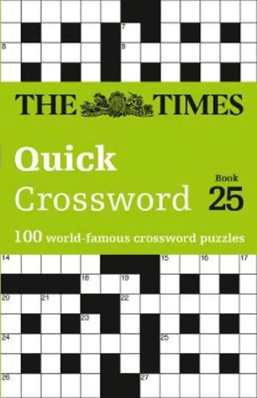 - Winter dog thick down jacketThe Times Quick Crossword Book 25