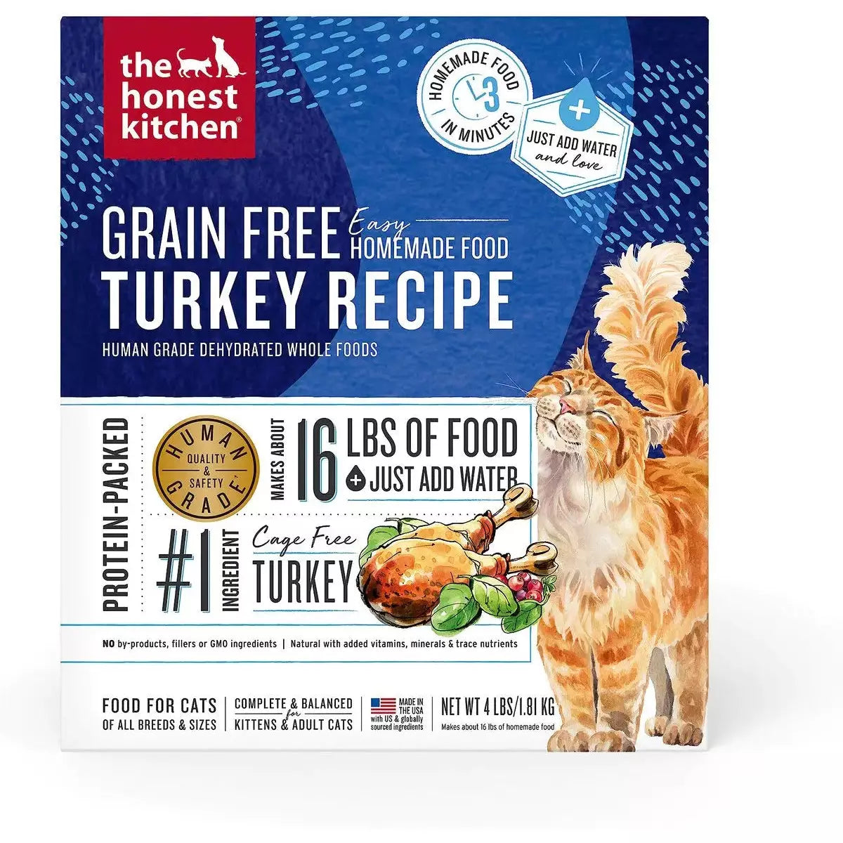 - Pet diabetes prescription foodThe Honest Kitchen Dehydrated Grain Free Turkey Cat Food - Pet diabetes prescription foodThe Honest Kitchen Dehydrated Grain Free Turkey Cat Food