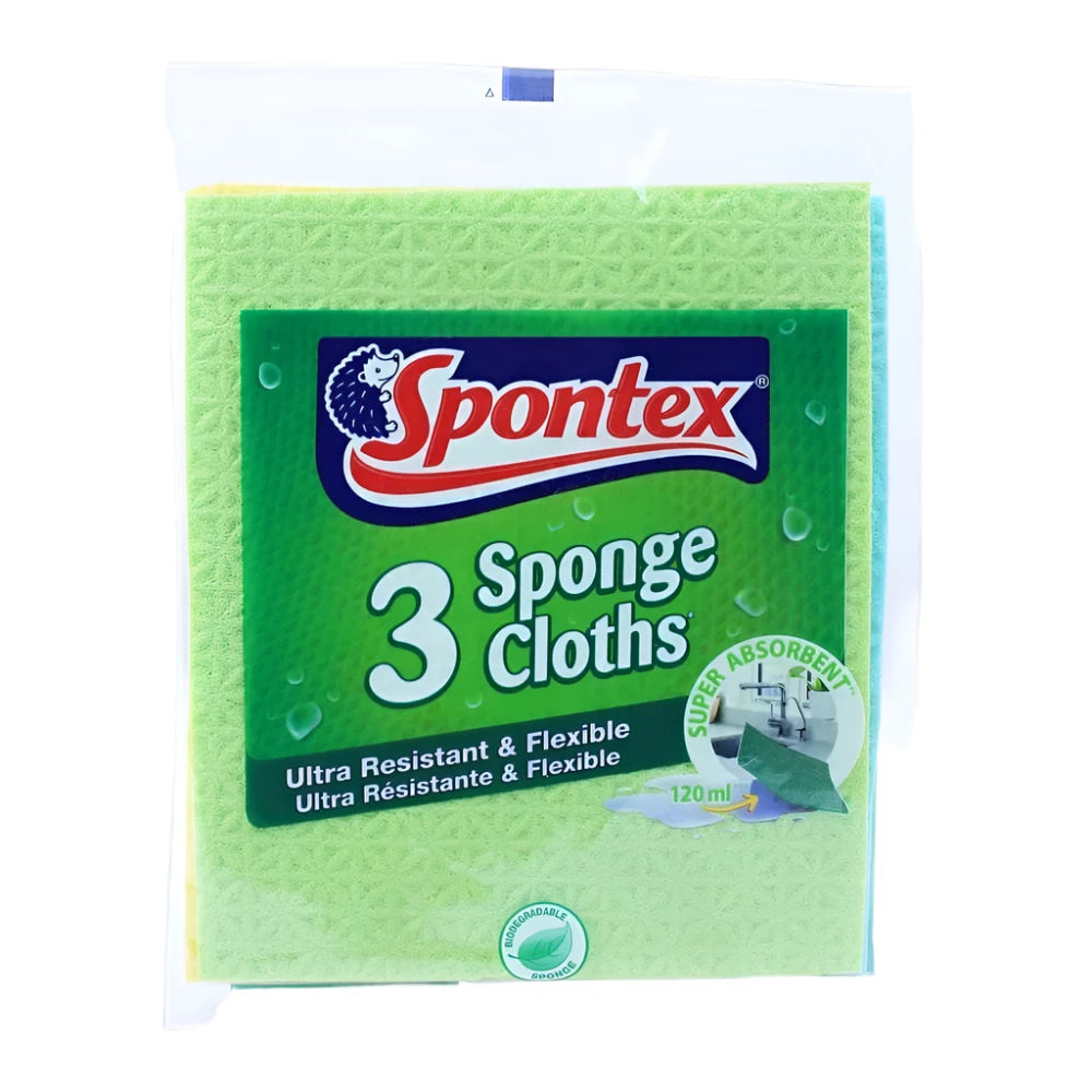 - ​​Christmas pet Christmas clothingSPONTEX 3 SPONGE CLOTHS