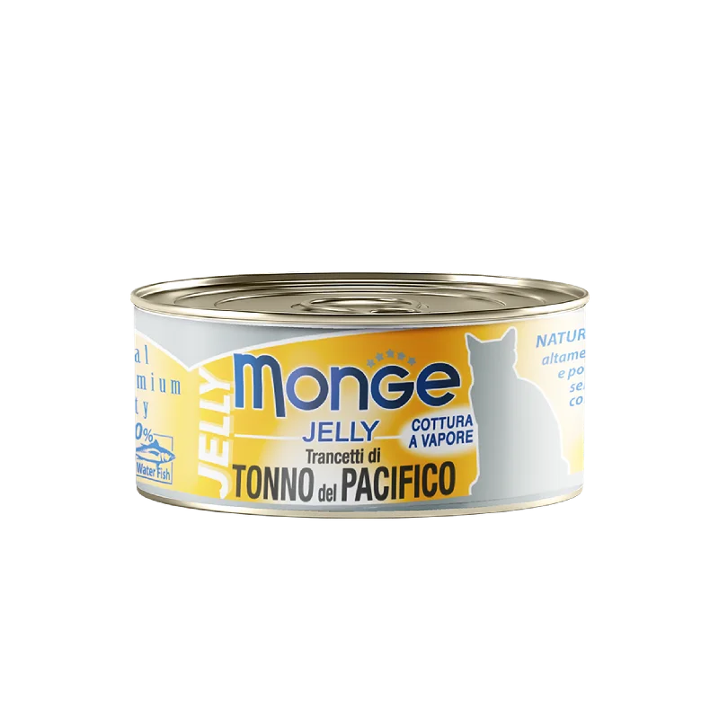    - Hairball control cat food  Monge Cat Canned Food - Jelly Yellowfin Tuna (80g)