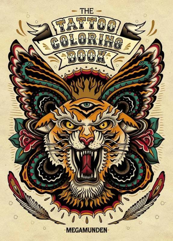 - Organic cotton dog bibsThe Tattoo Colouring Book
