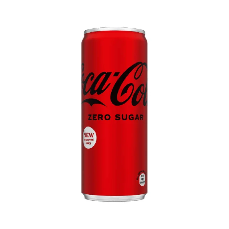 - Air box TSA certified check-inCOKE ZERO SLIM TIN 250 ML