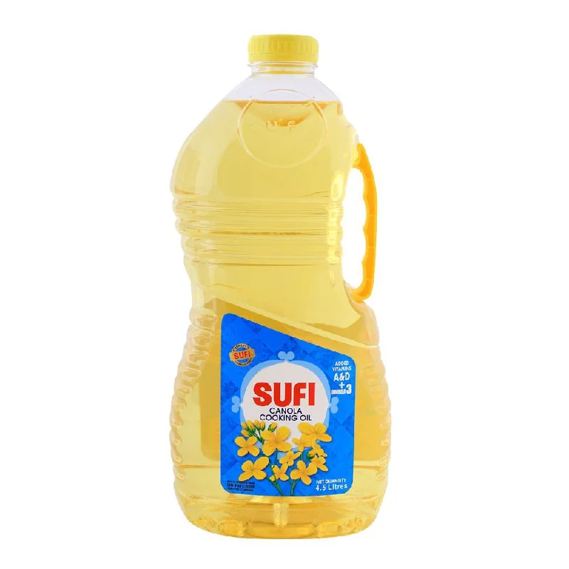 -Splash-proof food bowl AND Anti-choking slow food bowlSUFI CANOLA COOKING OIL BOTTLE 4.5 LTR BASIC -Splash-proof food bowl AND Anti-choking slow food bowlSUFI CANOLA COOKING OIL BOTTLE 4.5 LTR BASIC