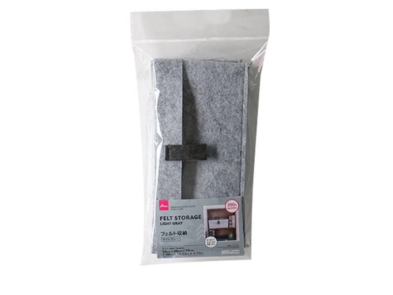 - Summer pet ice matFelt Storage-Lightgrey-19Cmx26Cmx12Cm