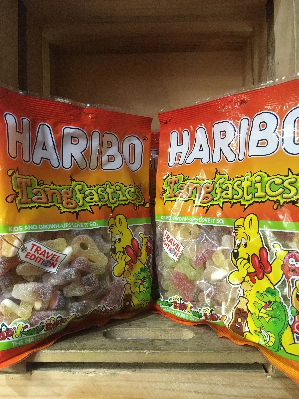 - Foldable and portable cat bag1.35kg of Haribo Tangfastics (3x 450g Travel Share Bags) - Foldable and portable cat bag1.35kg of Haribo Tangfastics (3x 450g Travel Share Bags)
