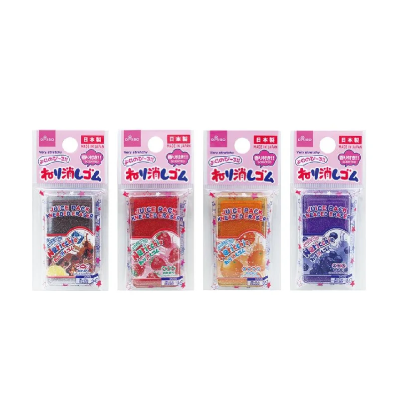 - Air box TSA certified check-inJuice Pack Kneaded Eraser