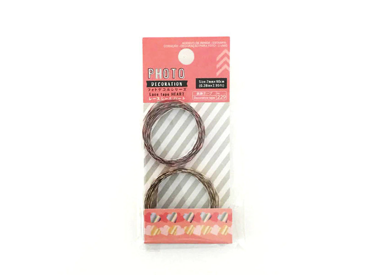 - Climbing pet constant temperature heating padLace Tape (Photodecoration  Heart  2Pcs)