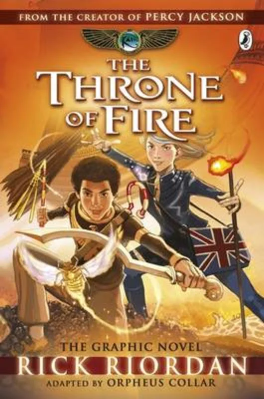 Pet ProductsThe Throne of Fire: The Graphic Novel (The Kane Chronicles Book 2)