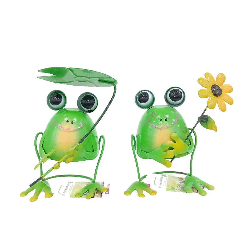 - Natural latex pet mattressGarden Decoration -Frog-